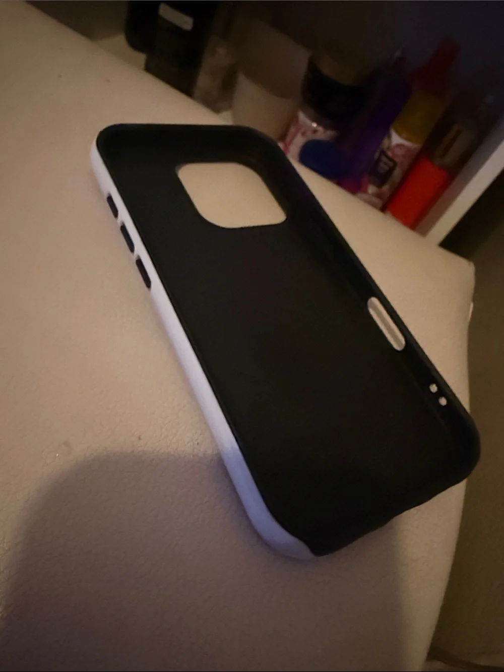 Striped Light Blue Protective Iphone 16 pro